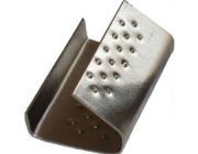 Замок металлический с внутренной пуклей (для полипропиленовой ленты) PP-13 (0,5) цинк матовый